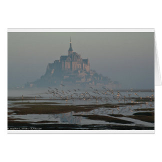 Mont Saint Michel Hälsningskort