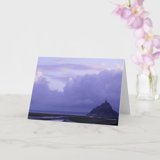 Mont-Saint-Michel Lila Sunrise, Frankrike - Kort (Orkide)