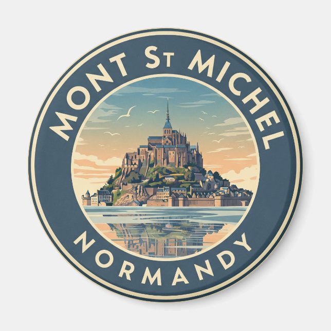 Mont Saint-Michel Magnet (Framsidan)