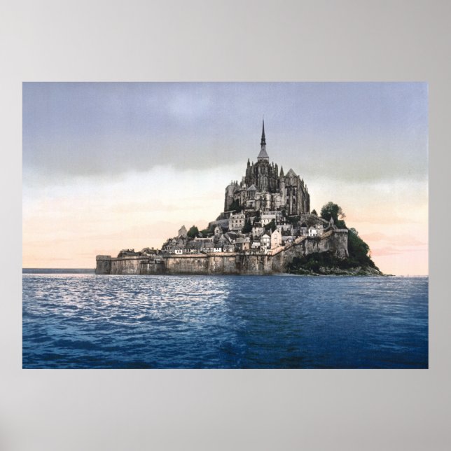 Mont Saint-Michel Poster (Framsidan)