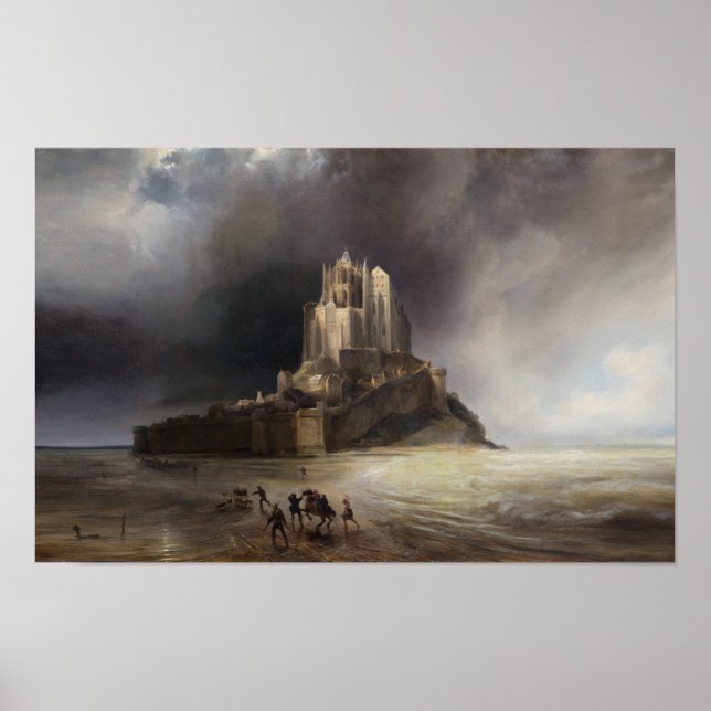 Mont-Saint-Michel Poster (Framsidan)