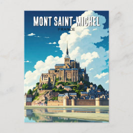 Mont Saint-Michel Vykort
