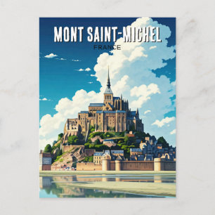 Mont Saint-Michel Vykort