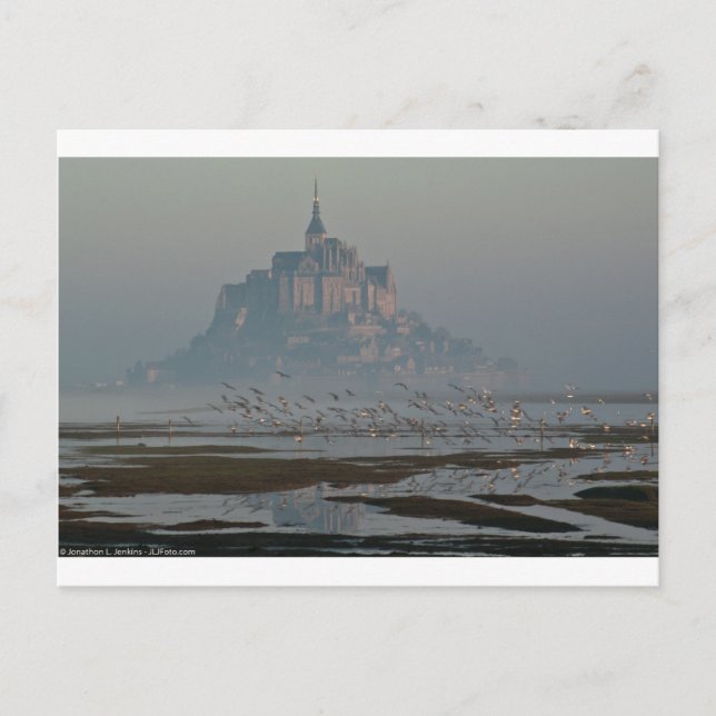 Mont Saint Michel Vykort (Framsida)
