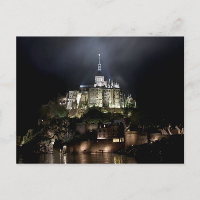 Mont-Saint-Michel Vykort (Framsida)