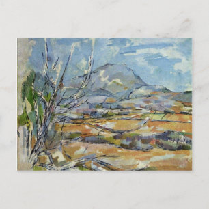 Mont Sainte-Victoire av Paul Cézanne (Bästa kvalit Vykort