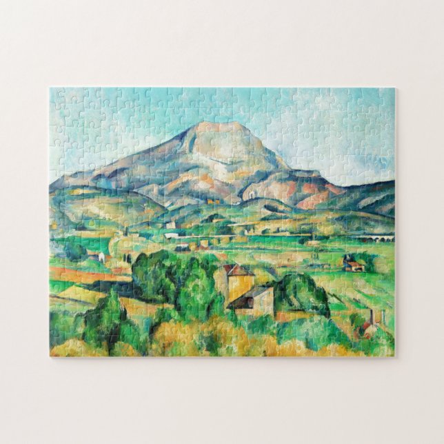 Mont Sainte-Victoire av Paul Cezanne Pussel (Horisontell)