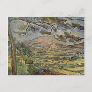 Mont Sainte-Victoire av Paul Cézanne Vykort