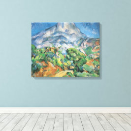 Mont Sainte Victoire ovanför Tholonet, Paul Cezann Canvastryck