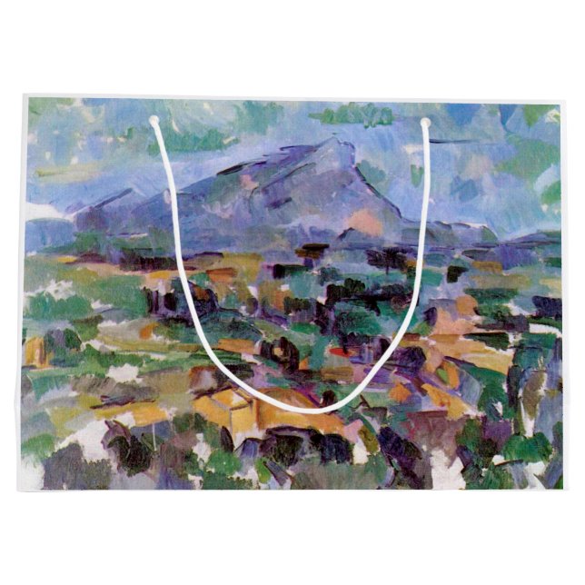 Mont Sainte-Victoire, Paul Cezanne (Baksidan)