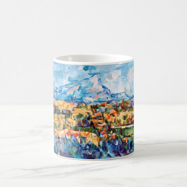 Mont Sainte-Victoire, Paul Cezanne Kaffemugg (Center)