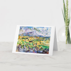 Mont Sainte-Victoire, Paul Cezanne Kort