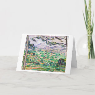 Mont Sainte-Victoire, Paul Cezanne Kort