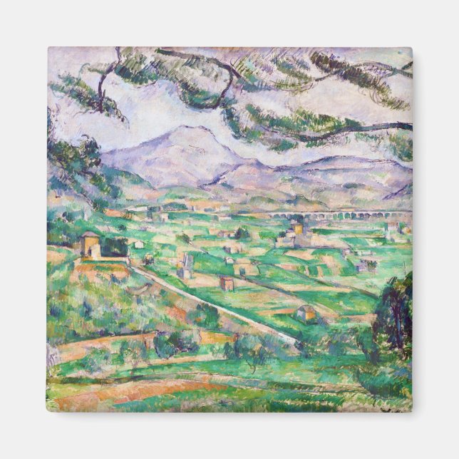 Mont Sainte-Victoire, Paul Cezanne Magnet (Framsidan)