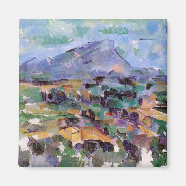 Mont Sainte-Victoire, Paul Cezanne Magnet (Framsidan)
