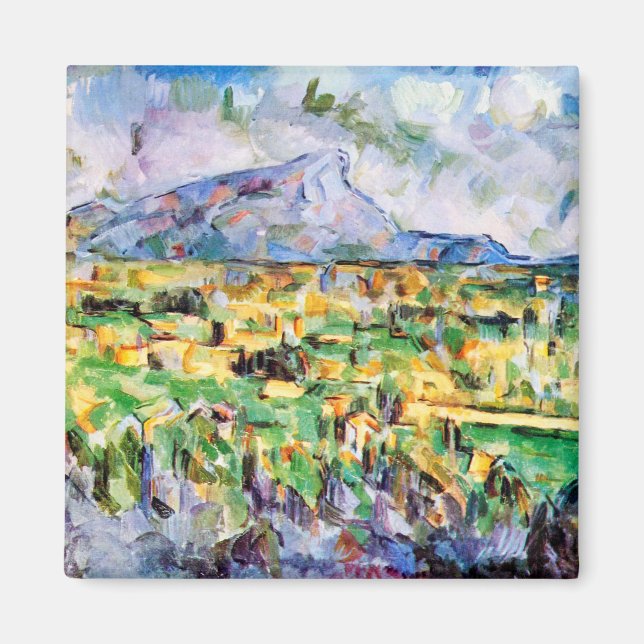 Mont Sainte-Victoire, Paul Cezanne Magnet (Framsidan)
