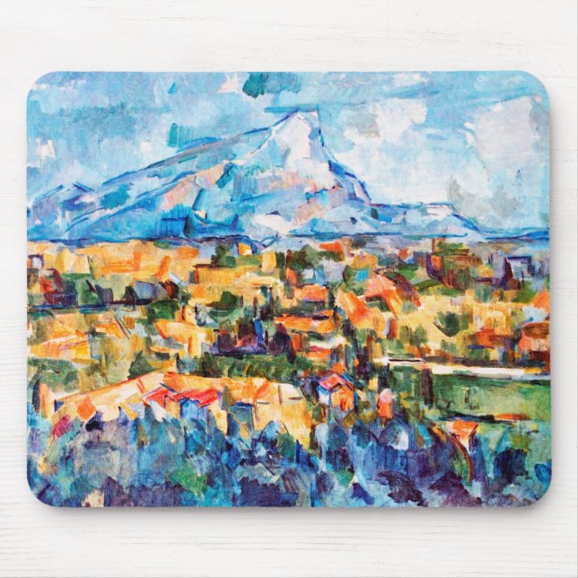 Mont Sainte-Victoire, Paul Cezanne Musmatta (Framsidan)