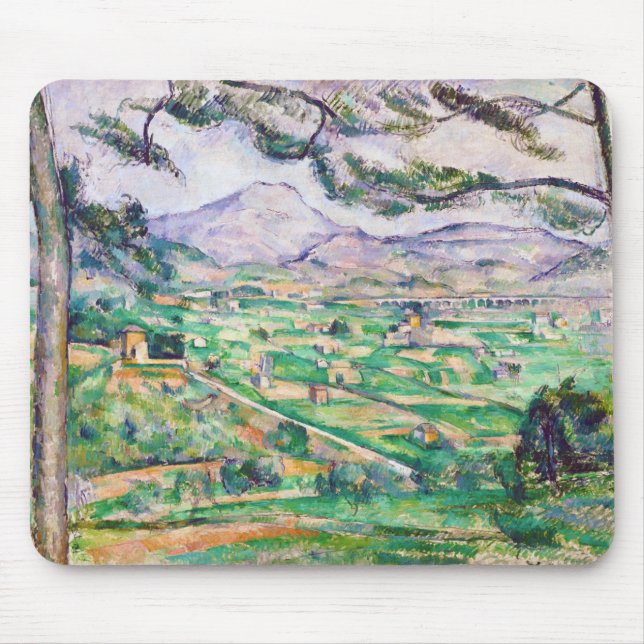 Mont Sainte-Victoire, Paul Cezanne Musmatta (Framsidan)