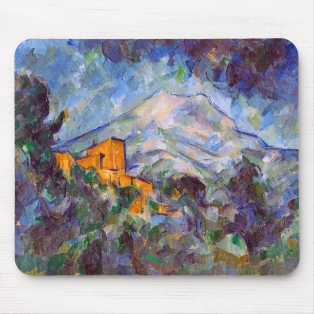 Mont Sainte-Victoire, Paul Cezanne Musmatta (Framsidan)