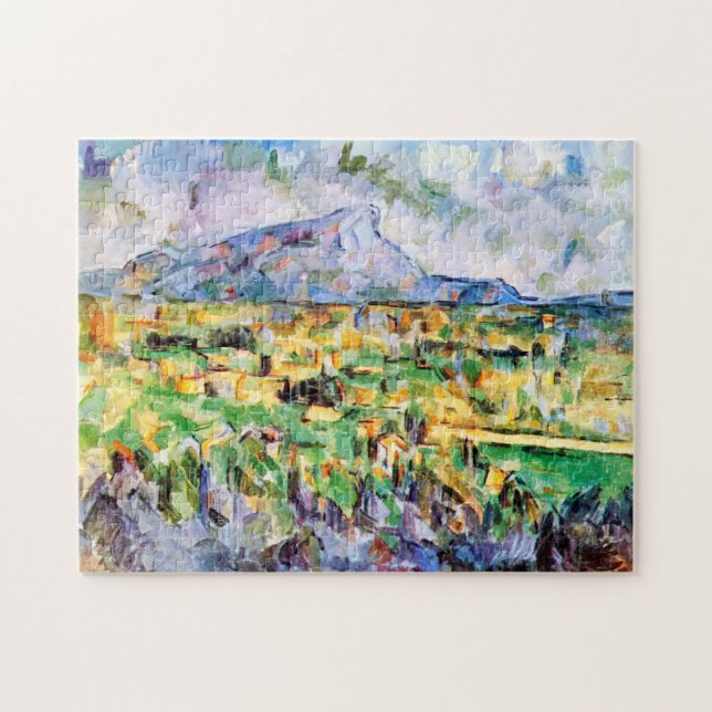 Mont Sainte-Victoire, Paul Cezanne Pussel (Horisontell)
