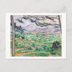 Mont Sainte-Victoire, Paul Cezanne Vykort