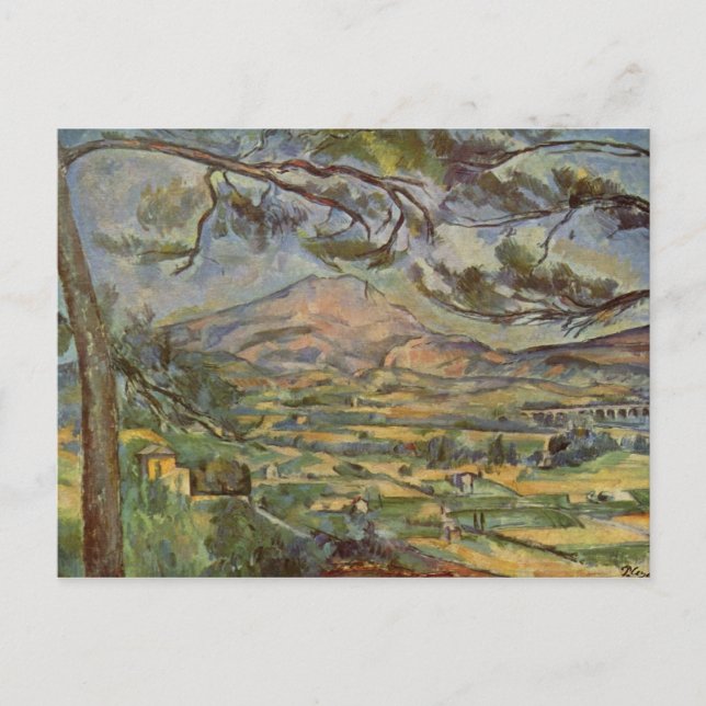 Mont Sainte-Victoire Vykort (Framsida)