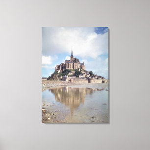 Mont Sanktt-Michel Canvastryck