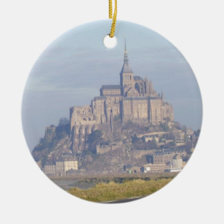 Mont Sanktt Michel Julgransprydnad Keramik