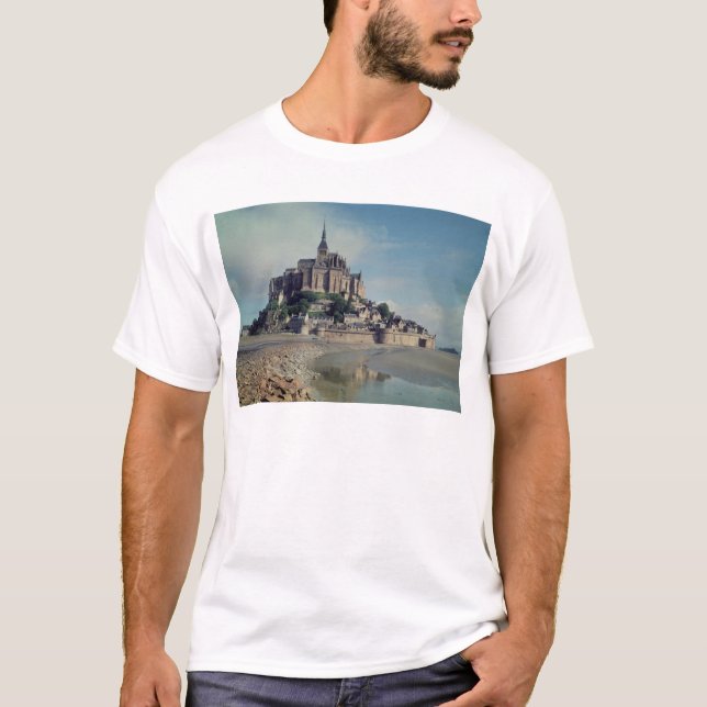 Mont Sanktt-Michel T Shirt (Framsida)