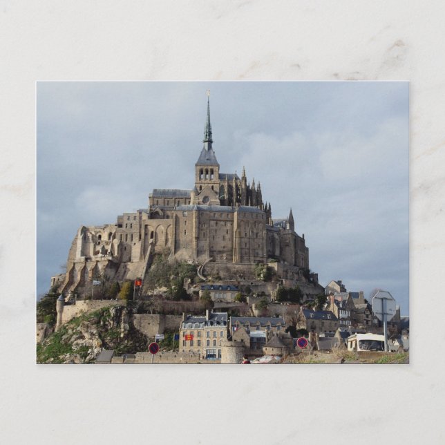 Mont St. Michel, Frankrike Vykort (Framsida)