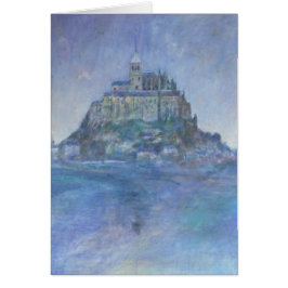 Mont St Michel Hälsningskort