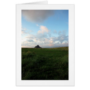 MONT ST MICHEL-kort Hälsningskort