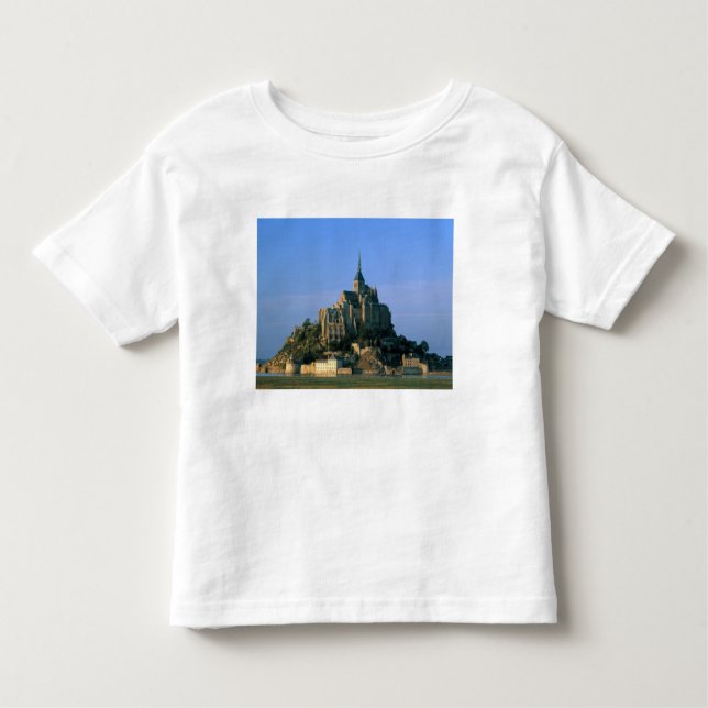 Mont St Michel, Manche, Normandie, Frankrike T-shirt (Framsida)