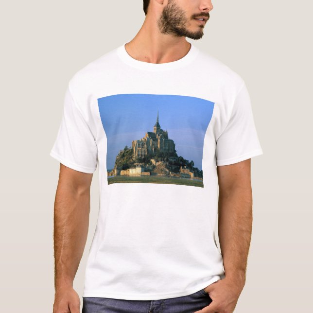 Mont St Michel, Manche, Normandie, Frankrike T Shirt (Framsida)