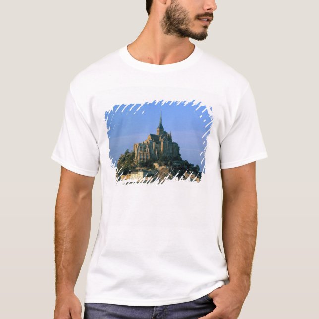 Mont St Michel, Manche, Normandie, Frankrike Tee Shirt (Framsida)