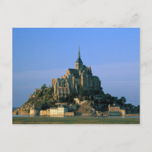 Mont St Michel, Manche, Normandie, Frankrike Vykort