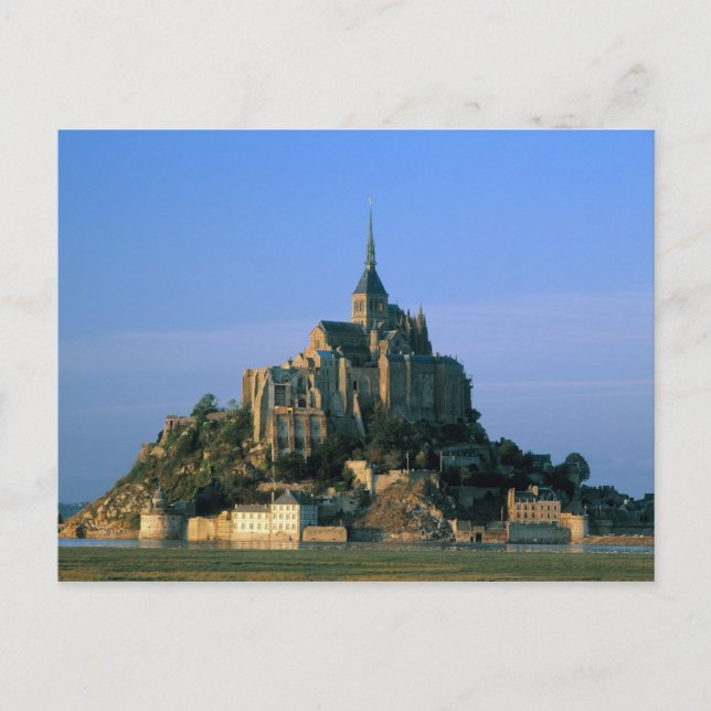 Mont St Michel, Manche, Normandie, Frankrike Vykort (Framsida)