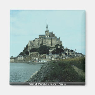 Mont St. Michel, Normandy, frankrike Magnet