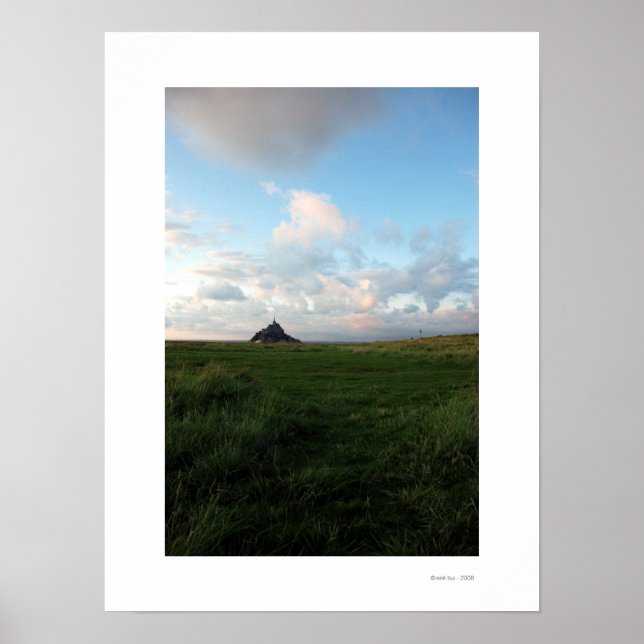 MONT ST MICHEL Poster (Framsidan)