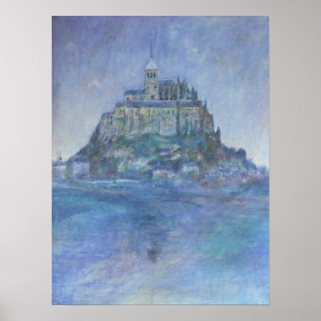 Mont St Michel Poster (Framsidan)
