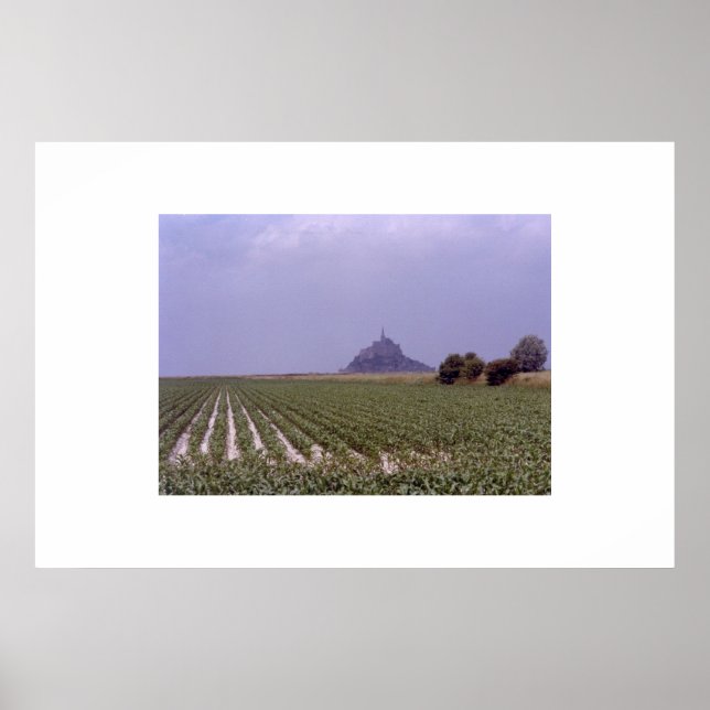 Mont St. Michel Poster (Framsidan)