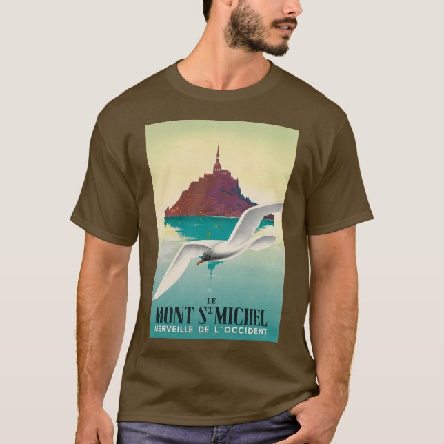 MONT ST.MICHEL T SHIRT (Framsida)