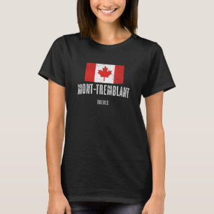 Mont-Tremblant - CANADA CANADIAN Flagga Merc T Shirt