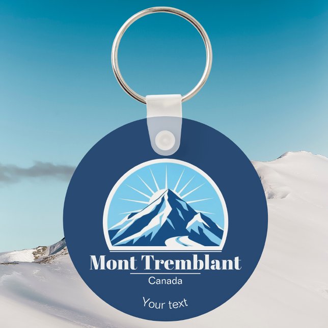 Mont Tremblant Canada-presenten souvenir-tillbehör Nyckelring (Skapare uppladdad)