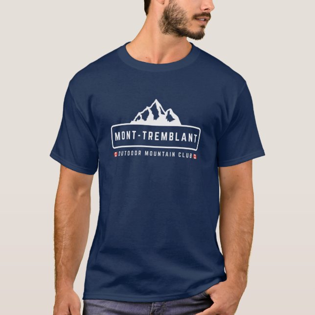 Mont-Tremblant Friluftsliv T Shirt (Framsida)