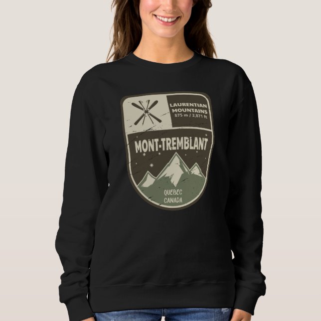 Mont-Tremblant Laurentian Mountains Kanada  T Shirt (Framsida)