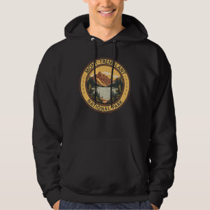 Mont Tremblant National Park Canada Badge Hoodie