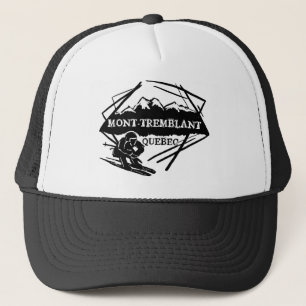 Mont Tremblant Quebec ski logotyp hat Truckerkeps