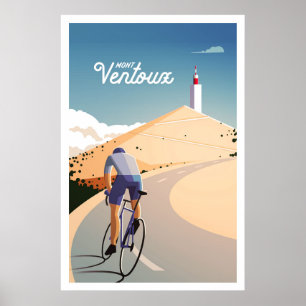 Mont Ventoux - Cykling Poster