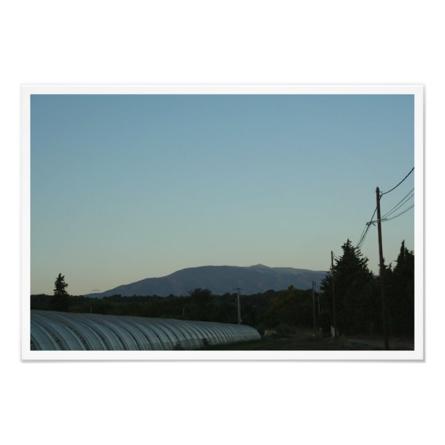 Mont Ventoux Fototryck (Framsidan)